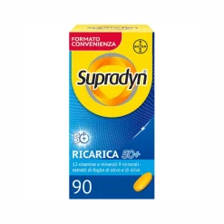 Supradyn Ricarica 50+ Integratore Vitamine e Minerali con Antiossidanti 90 Compresse