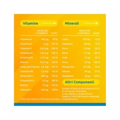 Supradyn Ricarica 50+ Integratore Vitamine e Minerali con Antiossidanti 15 Compresse Effervescenti