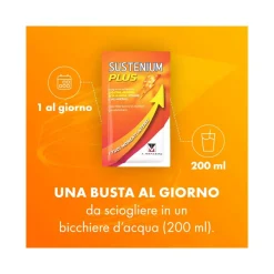 Sustenium Plus 22 Bustine - Integratore Energetico Potente