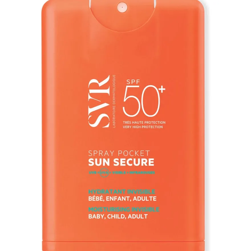 SVR Sun Secure Spray Pocket Solare Idratante Invisibile SPF50+ 20ml