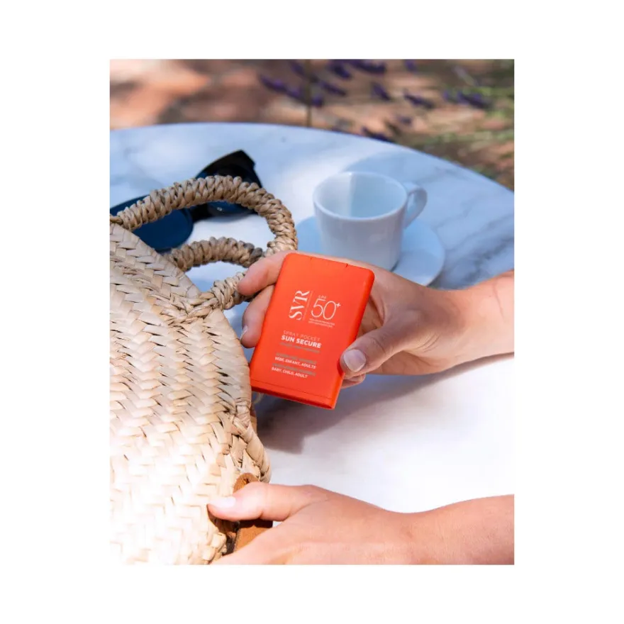 SVR Sun Secure Spray Pocket Solare Idratante Invisibile SPF50+ 20ml