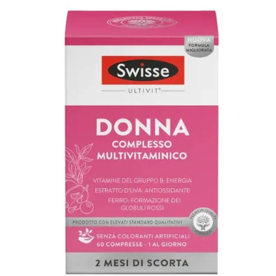 Swisse Multivitaminico Donna 60 Compresse