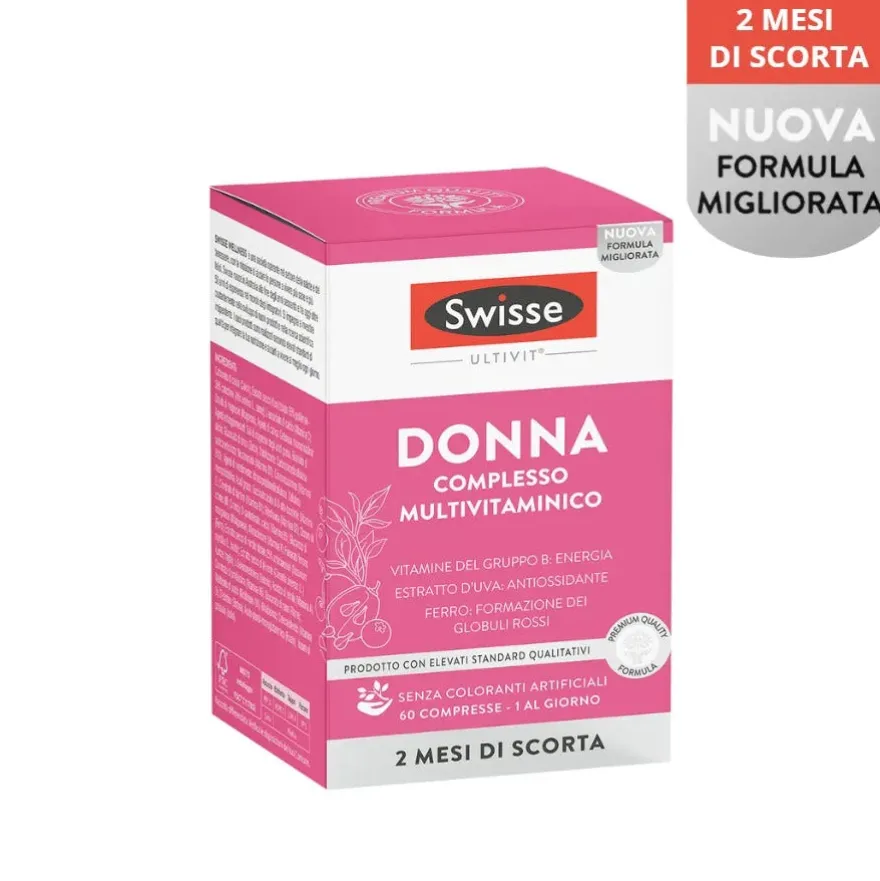 Swisse Multivitaminico Donna 60 Compresse