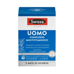 Swisse Multivitaminico Uomo 60 Capsule - Benessere Quotidiano
