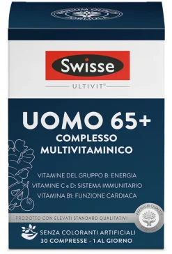 Swisse Uomo 65+ Complesso Multivitaminico 30 Compresse