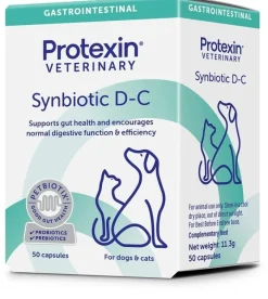 Synbiotic D-C Mangime Complementare Per Cani E Gatti 50 Capsule