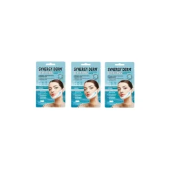Synergy Derm Maschera Mento Hydrogel Idratante Effetto Lifting 3 Bustine Singole
