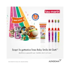 Taumarin Dentifricio Baby Gusto Fragola 44 Gatti 2-6 Anni 50ml