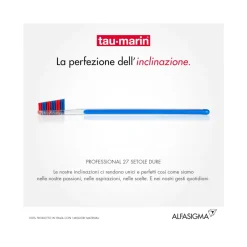 Taumarin Spazzolino Professional Duro 27 Con Antibatterico