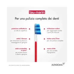Taumarin Spazzolino Professional Morbido 27 Con Antibatterico