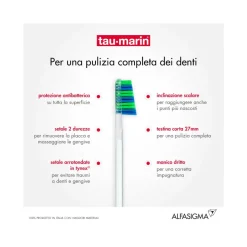 Taumarin Spazzolino Professional Setole Medie 27 Con Antibatterico