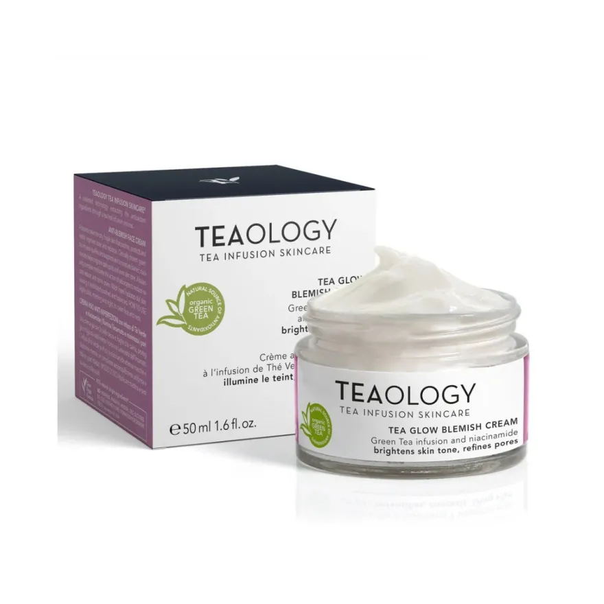Teaology Glow Blemish Cream Crema Viso Idratante Anti-imperfezioni 50ml
