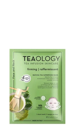Teaology Matcha Tea Superfood Maschera Rassodante Nutriente 21ml