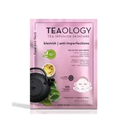 Teaology Tea Glow AHA Mask Maschera Anti-Imperfezioni Viso/Collo Con AHA 21ml