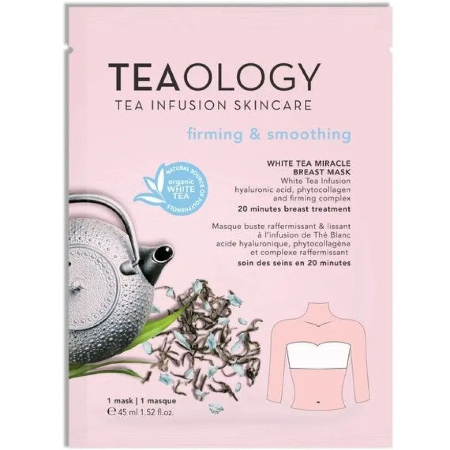 Teaology White Tea Maschera Seno In Tessuto Rassodante Levigante 45ml