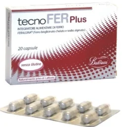 Tecnofer Plus 20 Capsule - Integratore di Ferro Potenziato