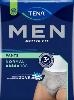Tena Men Pants Active Fit Normal Taglia S/M 8 Pezzi