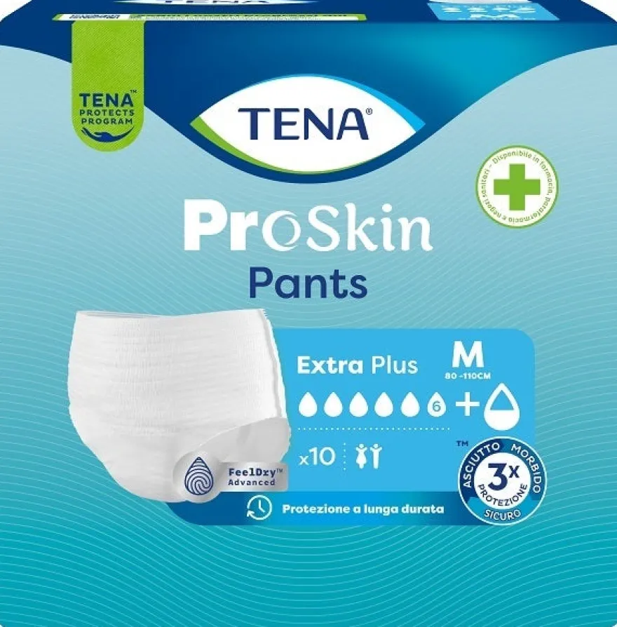 Tena Pants Extra Plus Mutandina Assorbente Taglia m 10 Pezzi