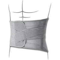 Tenortho TO1111 Grey Corsetto Millerighe Lombare XL
