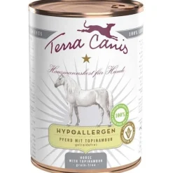 Terra Canis Cibo Umido Con Cavallo E Topinambur Per Cani Adulti Scatoletta 400g