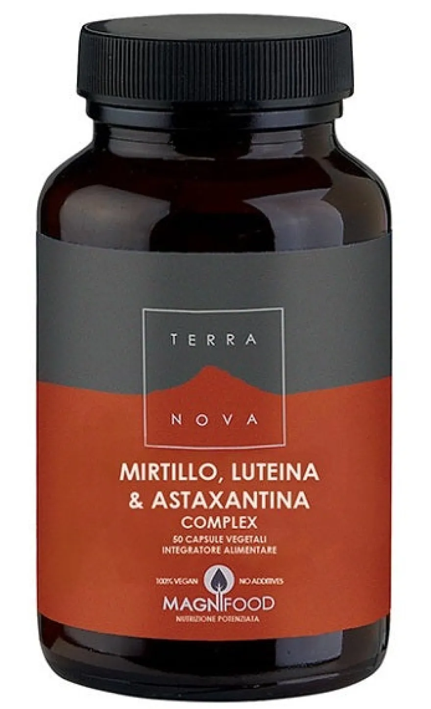 Terranova Mirtillo Luteina E Astaxantina Complex 50 Capsule