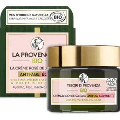 Tesori Di Provenza Crema Viso Giovinezza Rosa Anti-Età Illuminante 50ml