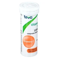 Teva Vitamina C 1000 mg 10 Compresse Effervescenti
