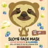 7th Heaven Maschera Viso Tessuto Stampa Bradipo Bambini 6 Anni+