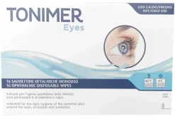 Tonimer Eyes Salviette Oftalmiche 16 Pezzi