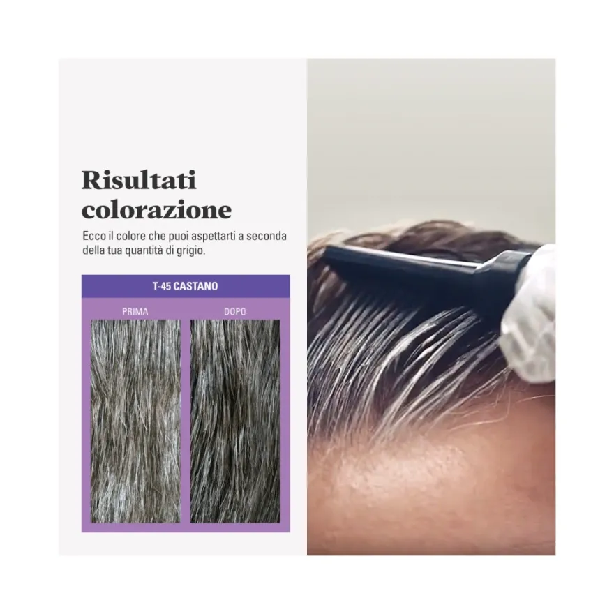 Touch Of Gray Trattamento Colorante Graduale Castano
