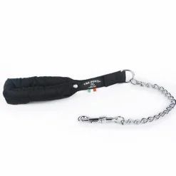 Tre Ponti Guinzaglio Con Catena Nero 60 Cm