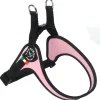 Tre Ponti Pettorina Easy Fit Con Sottopancia Regolabile Bordo Cannetè Rosa Per Cani 7/9kg Taglia 3,5