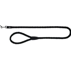 Trixie Guinzaglio Tubolare per cani S-M 1000x12mm nero