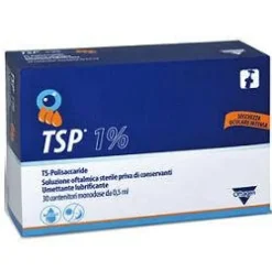 TSP 1% Soluzione Oftalmica Umettante Lubrificante 30x0,5ml Flaconcini Monodose