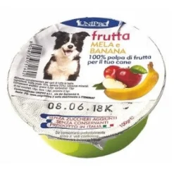Unipro Frutta Mela/Banana Alimento Complementare Per Cani 100g