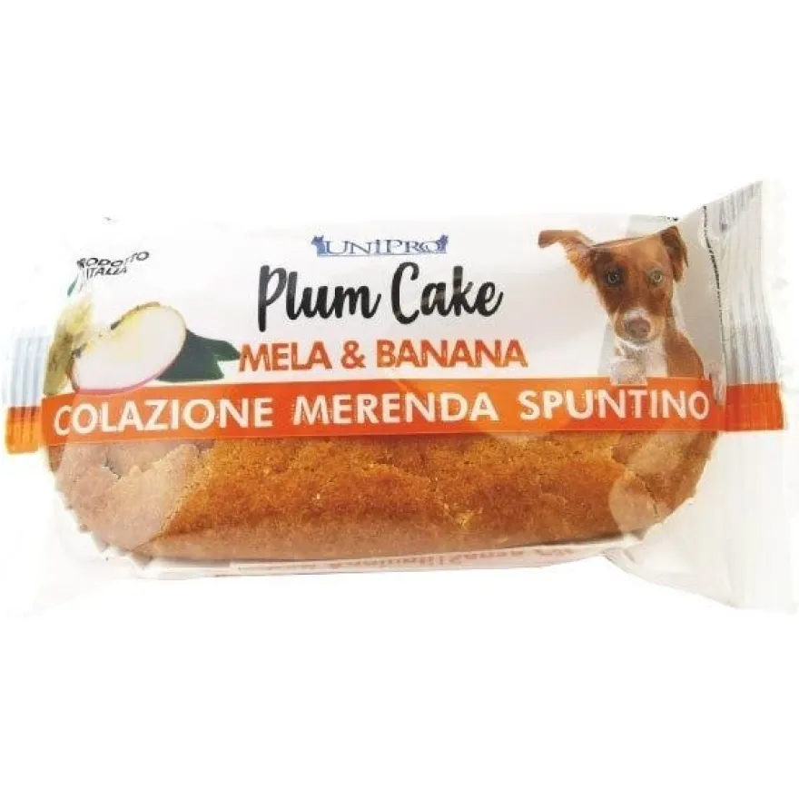 Unipro Plum Cake Mela/Banana Alimento Complementare Per Cani 50g