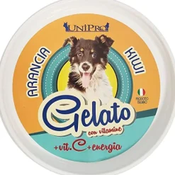 Unipro Preparato Per Gelato Arancia/Kiwi Alimento Complementare Per Cani 60g