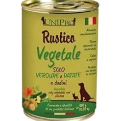 Unipro Rustico Cibo Umido Vegetale Per Cani Barattolo 400g