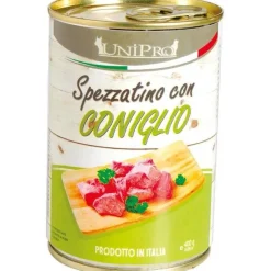Unipro Spezzatino Con Coniglio Cibo Umido Per Cani Adulti Barattolo 400g