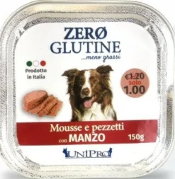 Unipro Zero Glutine Cane Con Manzo 150g