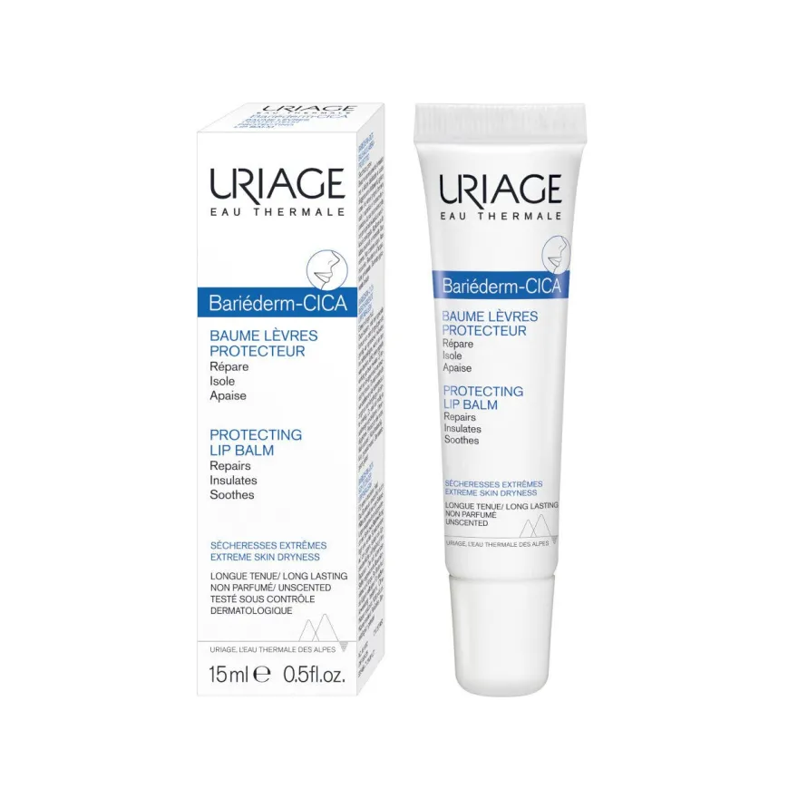 Uriage Bariederm Cica-Levres Crema Labbra Protettiva 15ml