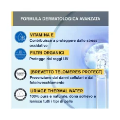 Uriage Bariesun Fluido Protettivo SPF50+ 50ml Alta Protezione