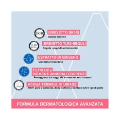 Uriage Roseliane CC Cream Antirossori SPF30 Tinta Media 40ml