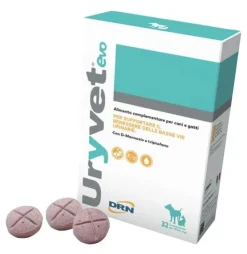 Uryvet Evo 1500mg Mangime Complementare Per Cani e Gatti 32 Compresse