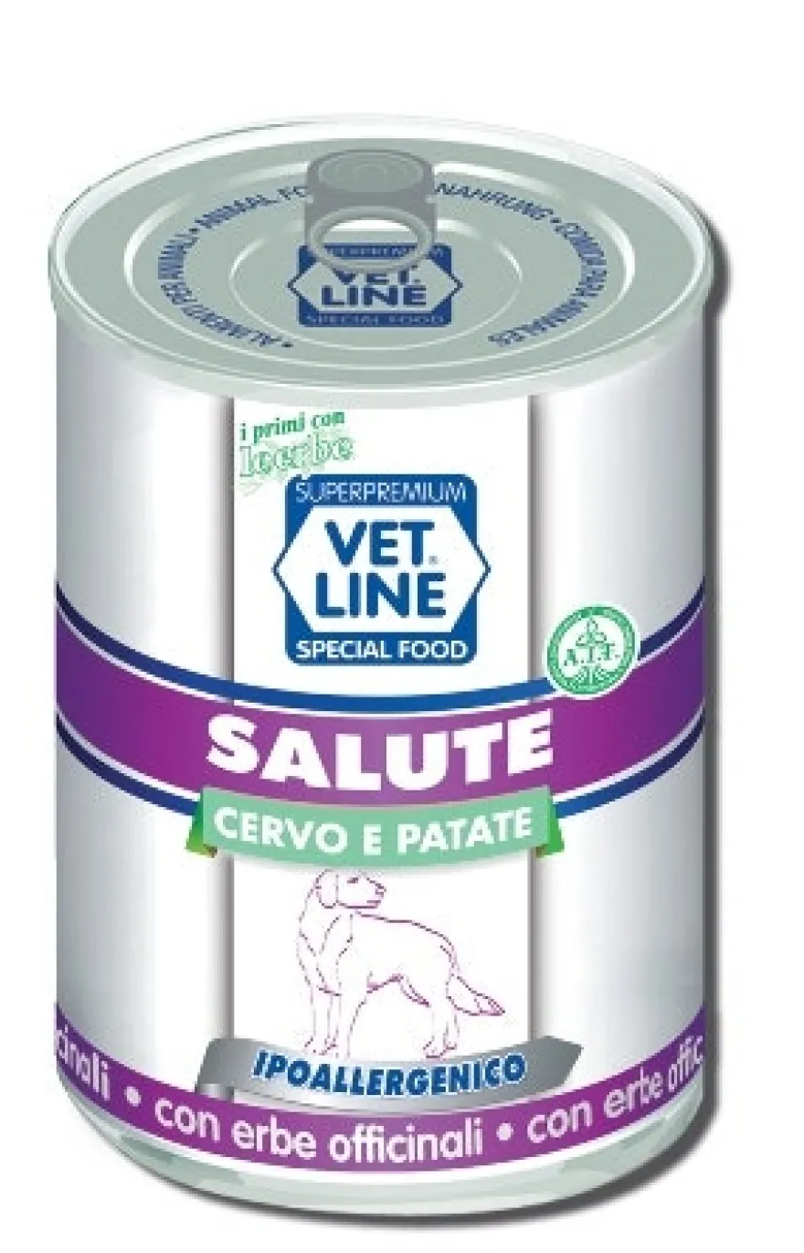 Vet Line Salute Per Cane Cervo E Patate 400g