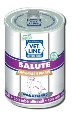VetLine Salute Per Cane Cinghiale E Patate 400g