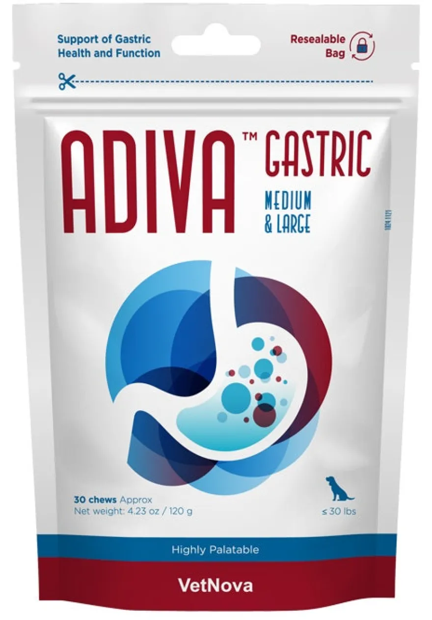 Vetnova Adiva Gastric Medium&Large 30 Chews