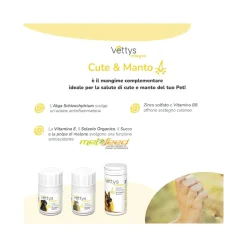 Vettys Integra Cute&Manto Per Cani 30 Compresse