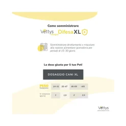 Vettys Integra Difesa Per Cani Taglia XL 30 Compresse