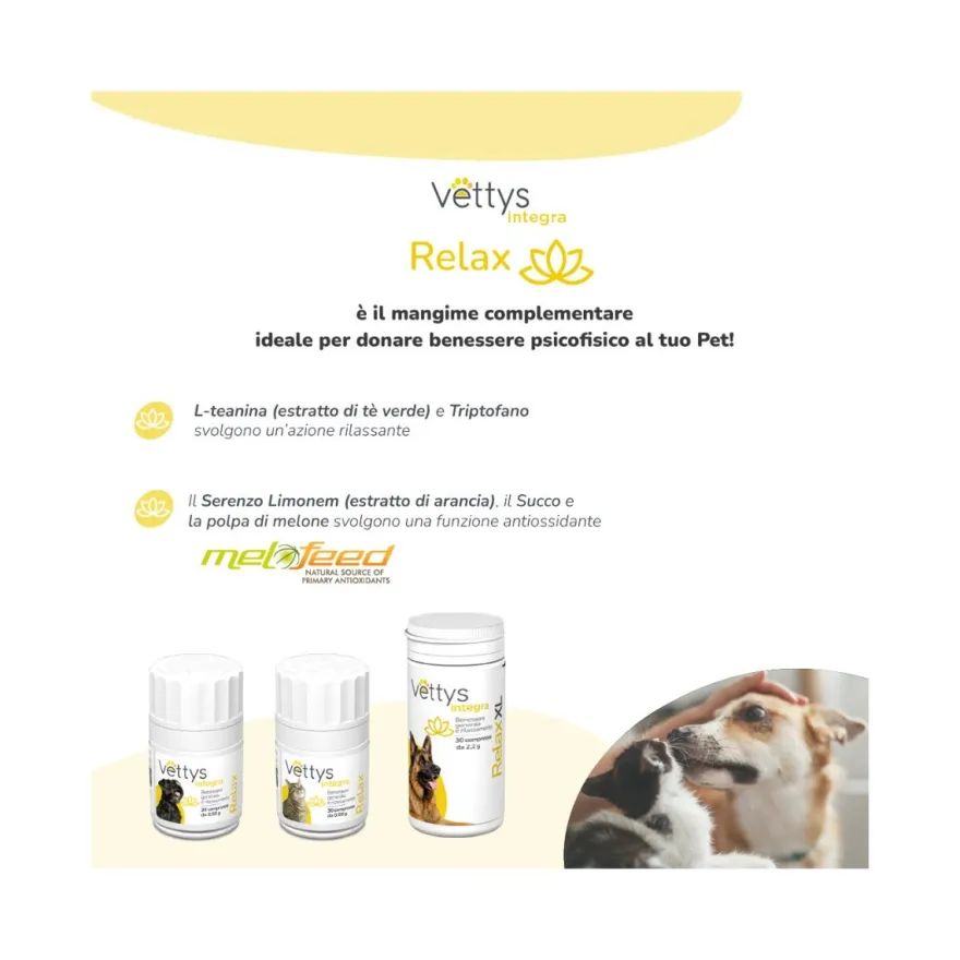 Vettys Integra Relax Per Cani 30 Compresse
